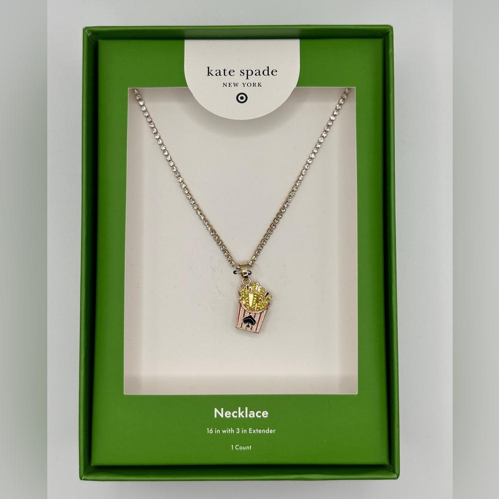 Kate Spade Gold and Silver French Fry Necklace - Picture 2 of 4